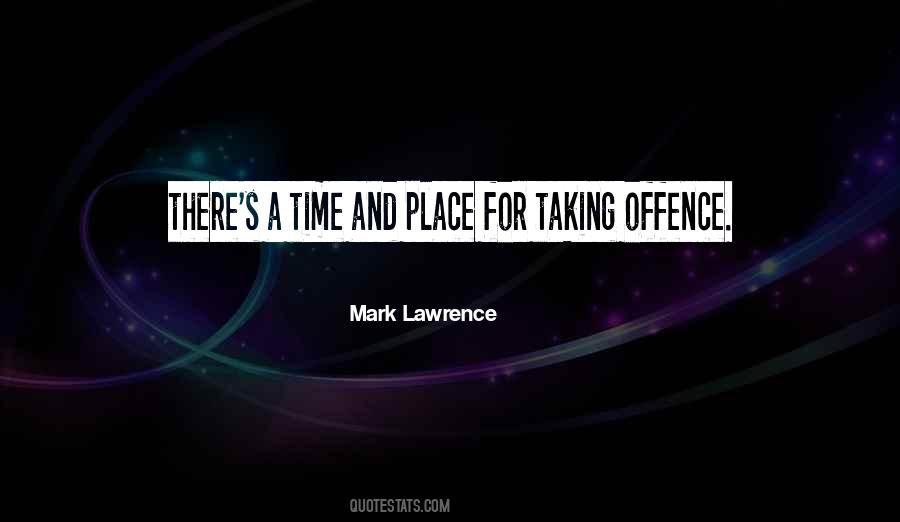 Quotes About Time And Place #1732412