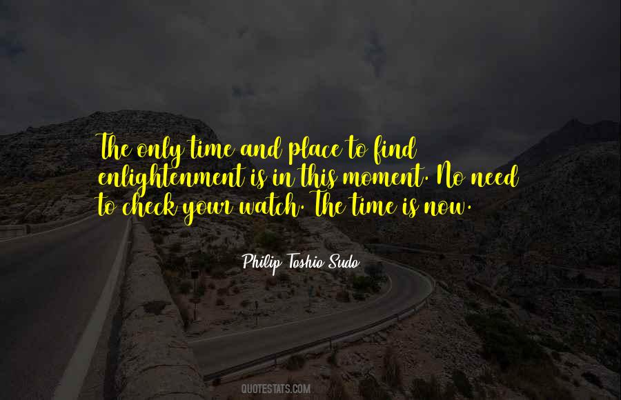 Quotes About Time And Place #1775337