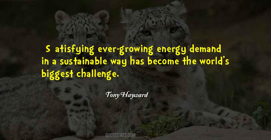 Biggest Challenge Quotes #1314412