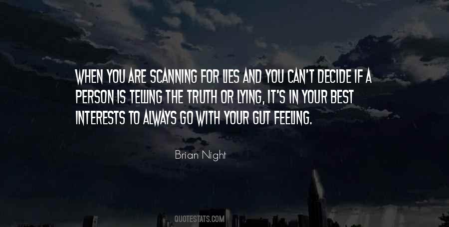 Quotes About Your Gut Feeling #669741