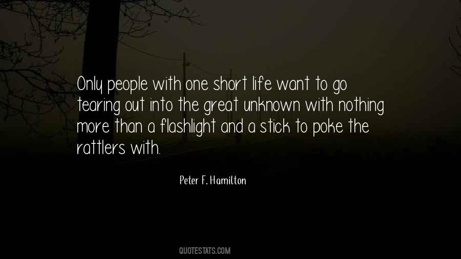 Quotes About Short Life #1453117