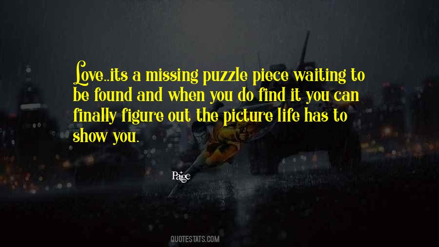 Puzzle One Piece Quotes #264906