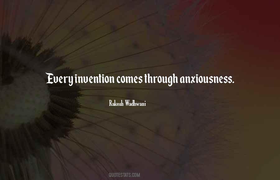 Quotes About Anxiousness #438025
