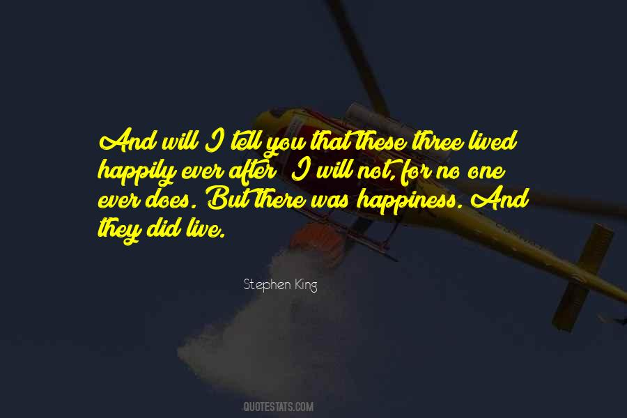 Quotes About No Happy Endings #1202505