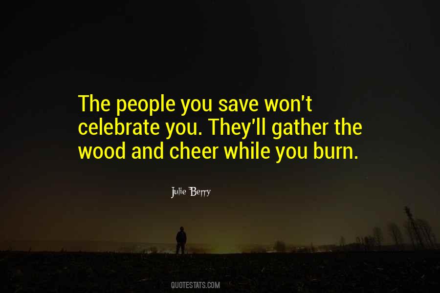 Quotes About Saving People #1022984