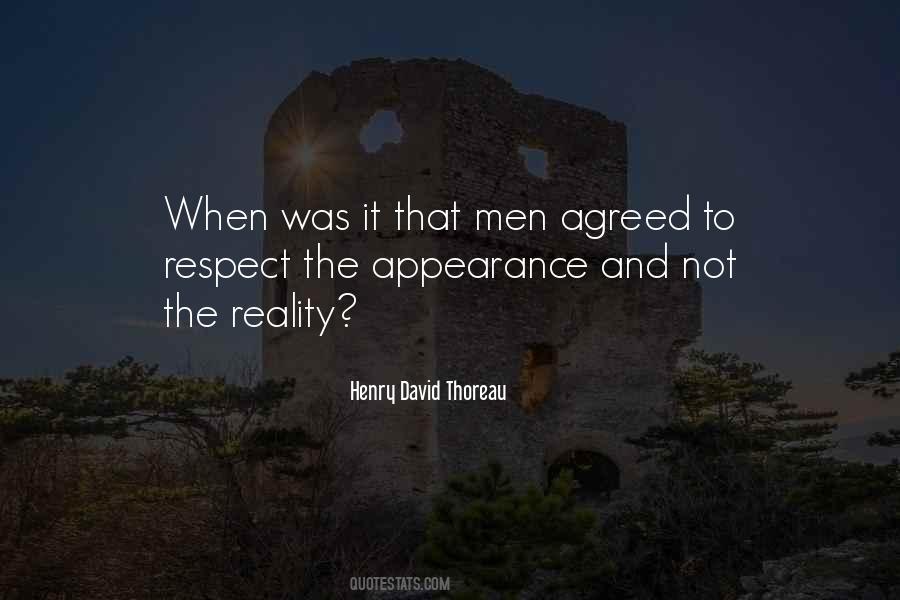 Quotes About Appearance Versus Reality #894269