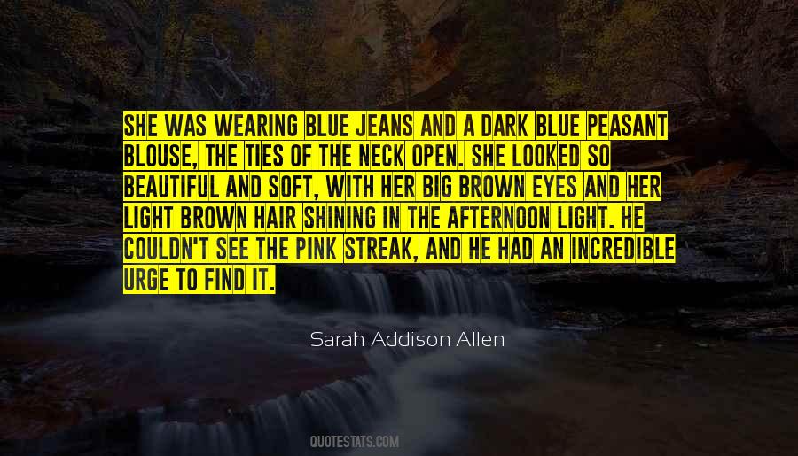 Quotes About Her Blue Eyes #619849