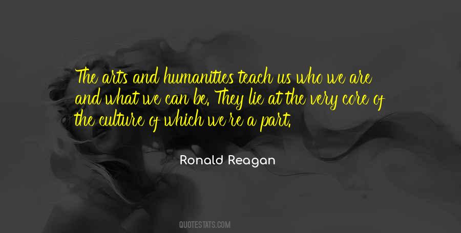 Quotes About The Arts And Humanities #512614