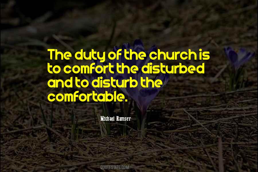 Comfort The Disturbed Quotes #1085426