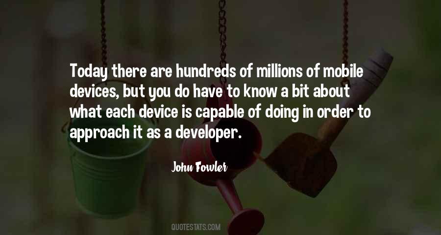 Quotes About Devices #1246613