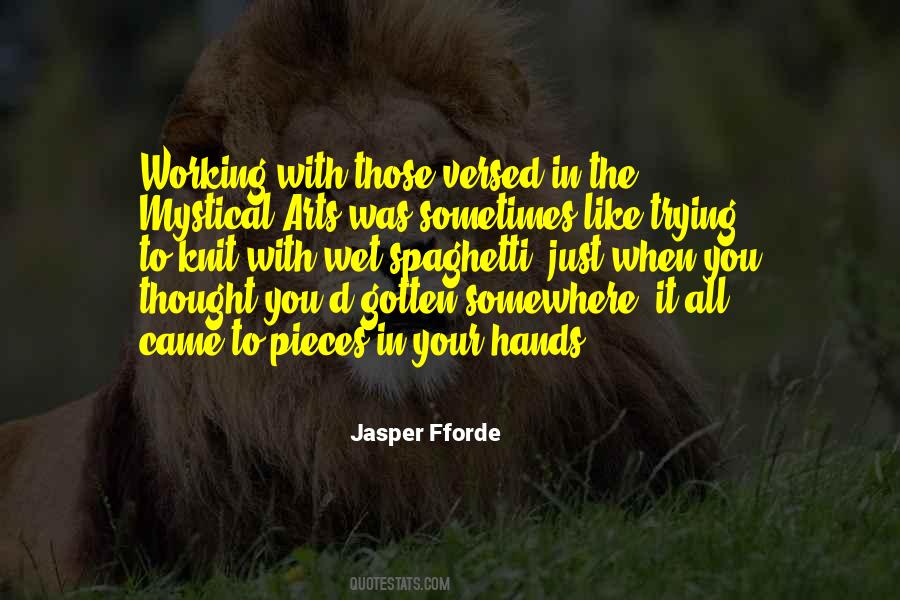 Quotes About Working With Your Hands #1010262