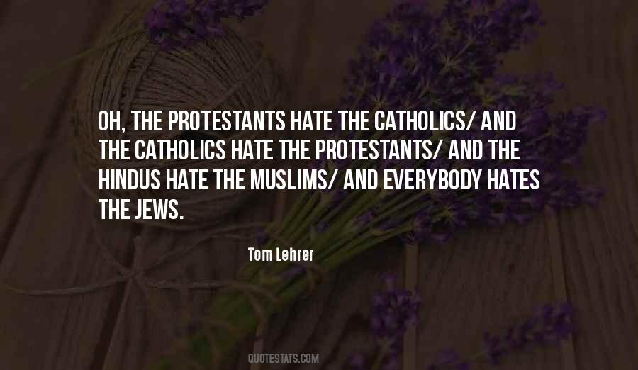 Quotes About Protestants #1533510