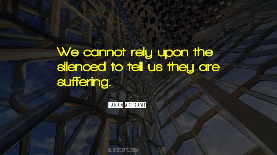 Rely Upon Quotes #1116583