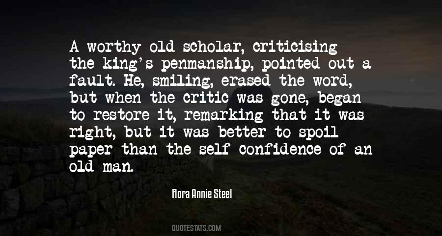 Scholar Was Quotes #1612990