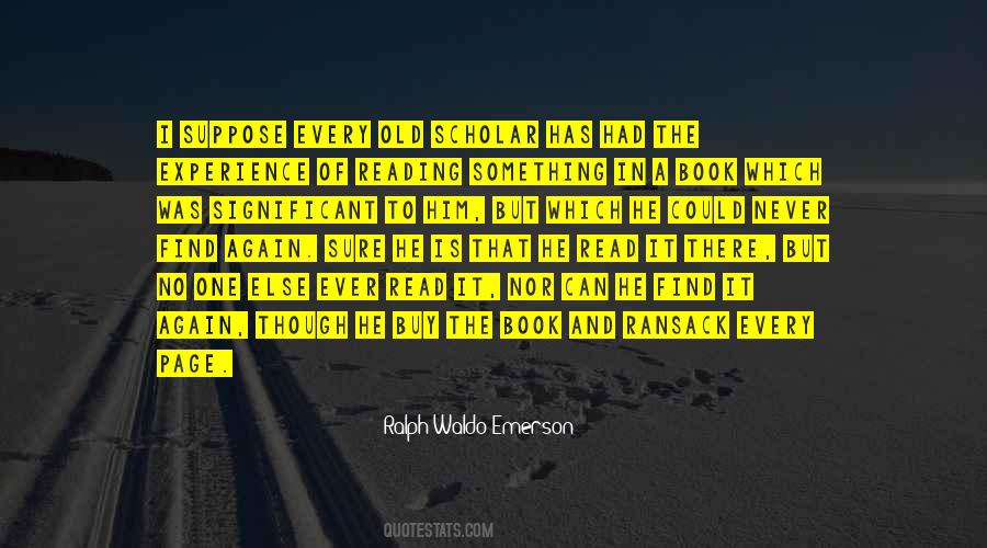 Scholar Was Quotes #370727