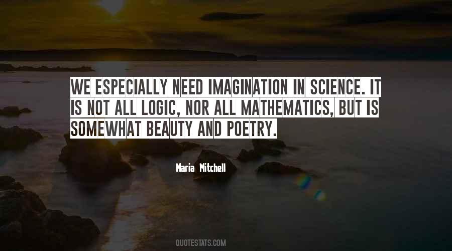 Quotes About Mathematics And Poetry #1229926