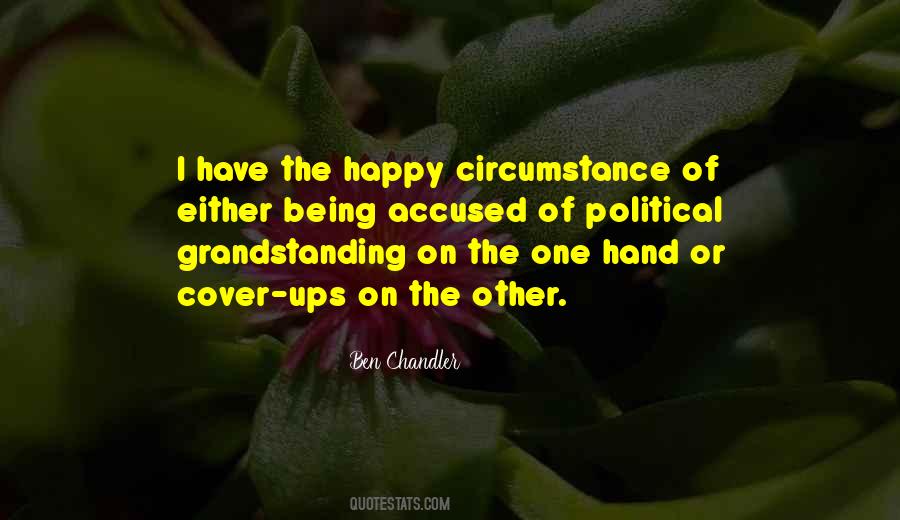 Quotes About Grandstanding #1879308