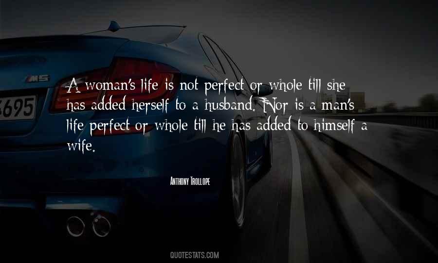 Quotes About Life Wife #212205