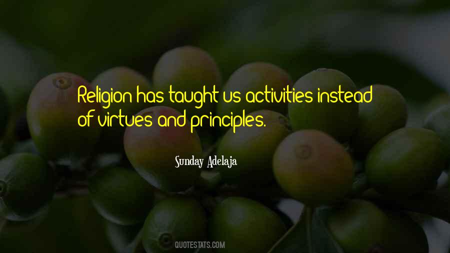 Quotes About Virtues #1746043
