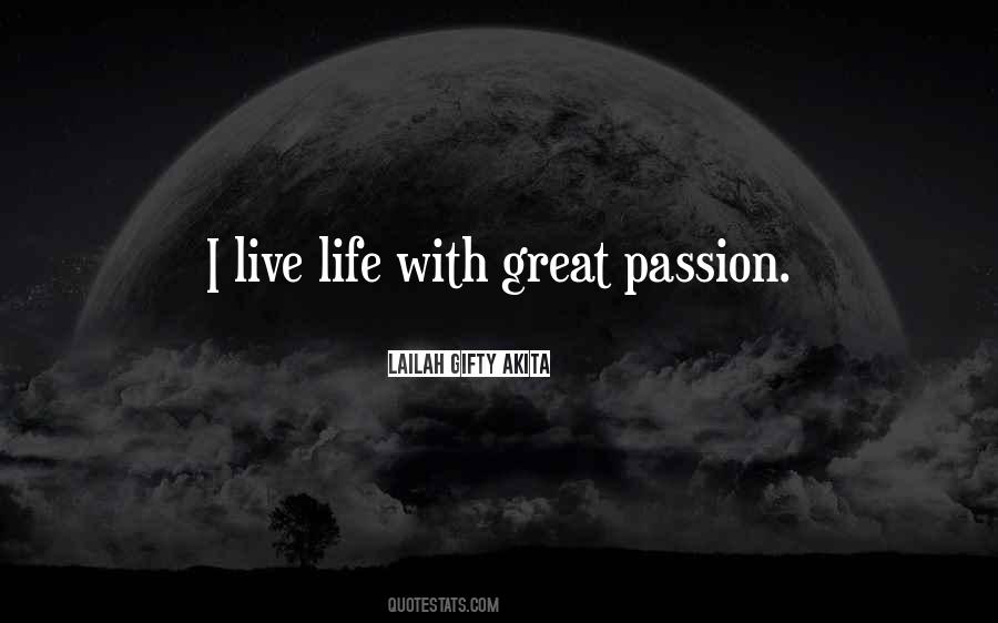 Great Passion Quotes #770415