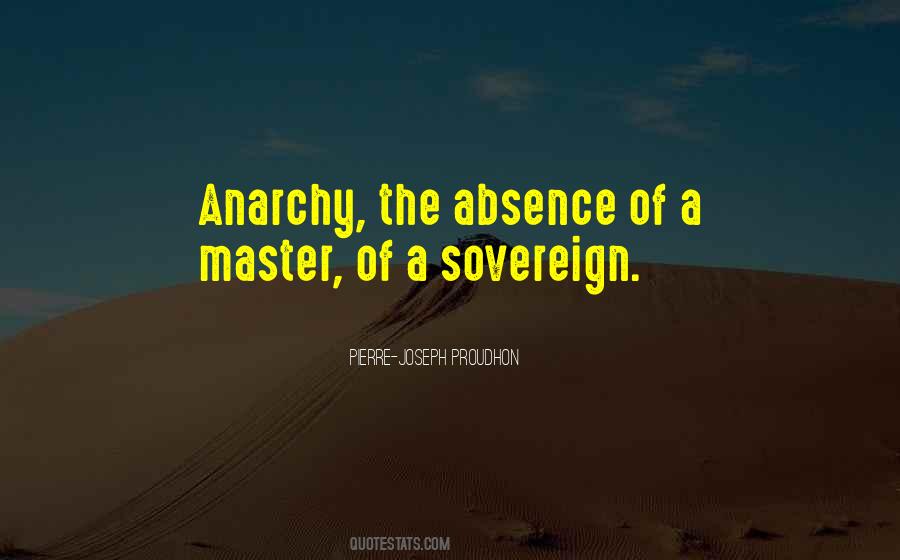 Quotes About Anarchy #1778732