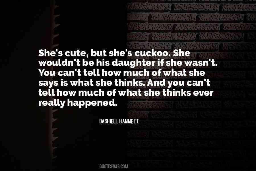 Quotes About Cute Daughter #996525