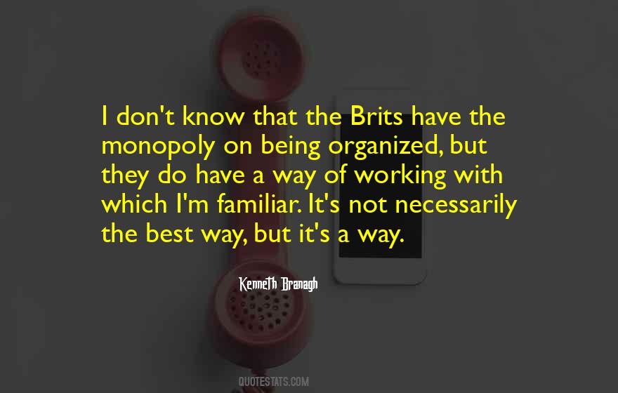 Quotes About Being Well Organized #1032613