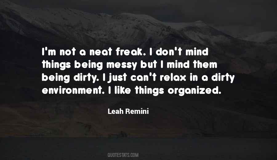 Quotes About Being Well Organized #999512