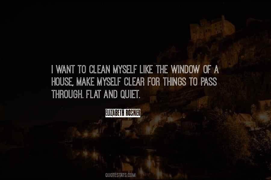 Quotes About Clean House #1294412