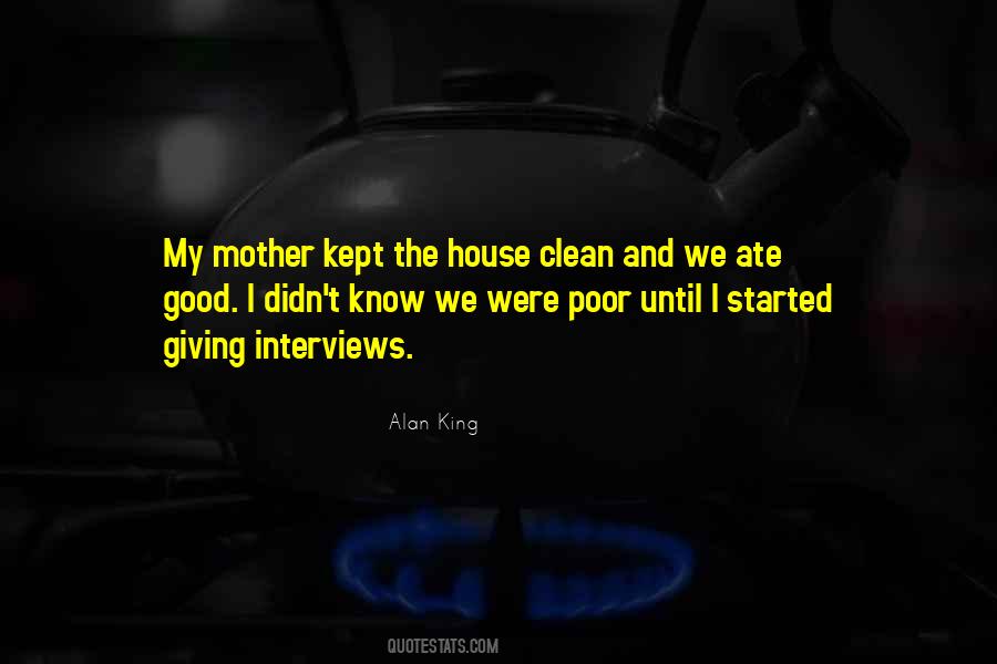 Quotes About Clean House #679841