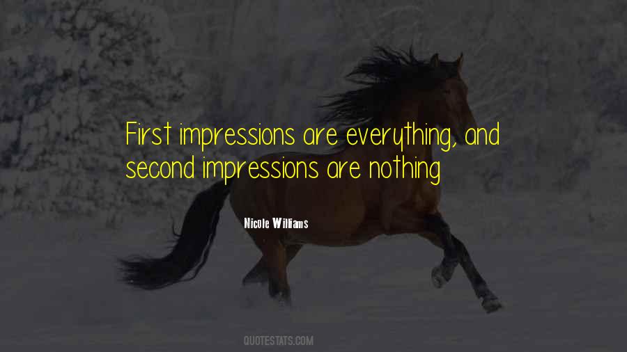 Quotes About First Impressions #1691863