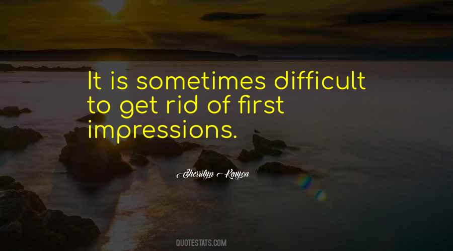 Quotes About First Impressions #171027