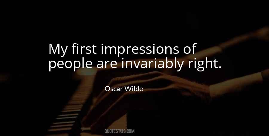 Quotes About First Impressions #1728492