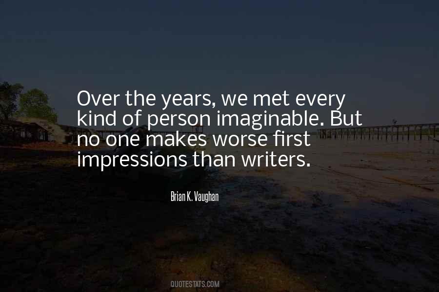 Quotes About First Impressions #404096