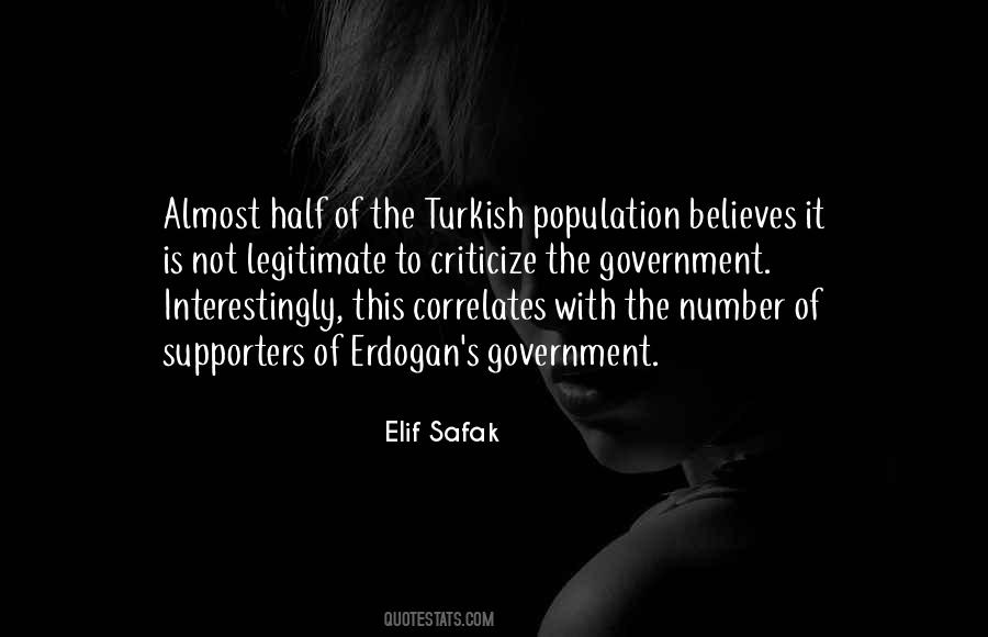 Quotes About Erdogan #1413503