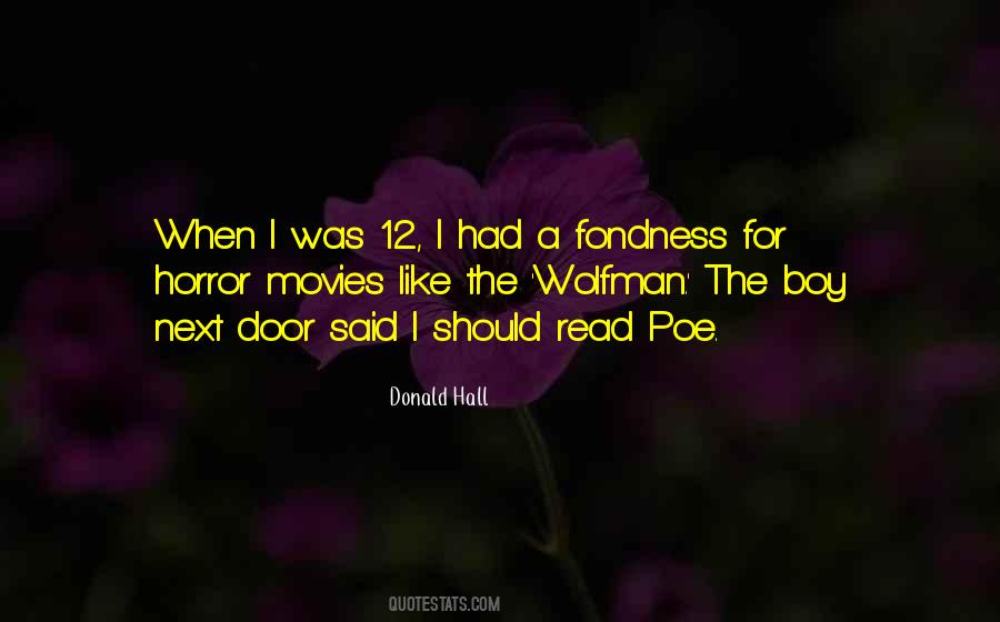 Quotes About Horror Movies #1006454