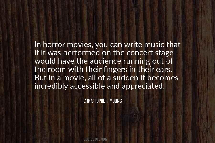 Quotes About Horror Movies #1394139