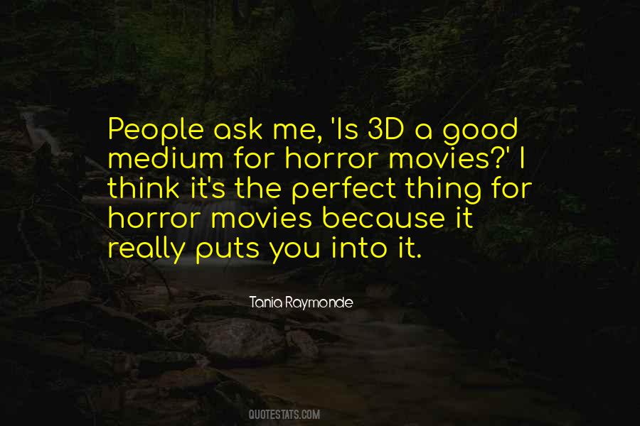 Quotes About Horror Movies #981494