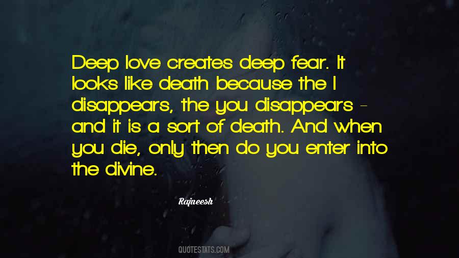 Quotes About Fear Of Love #124219