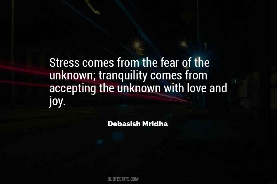 Quotes About Fear Of Love #17712