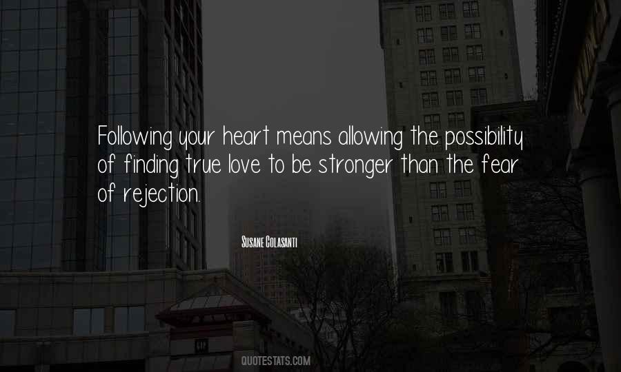 Quotes About Fear Of Love #62364