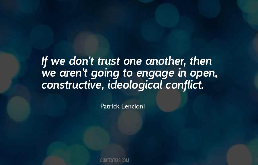 Quotes About Constructive Conflict #794588