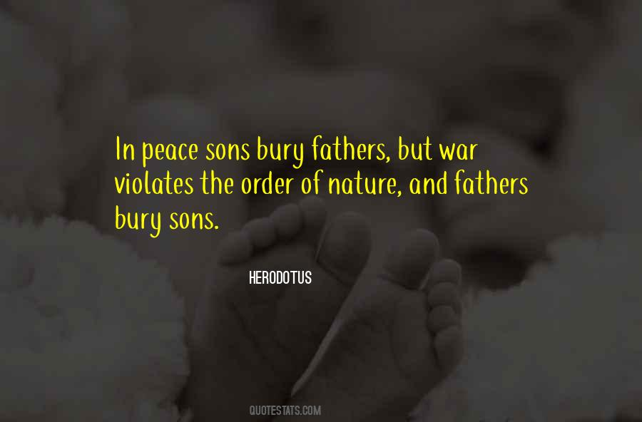 Quotes About Nature And War #1403406