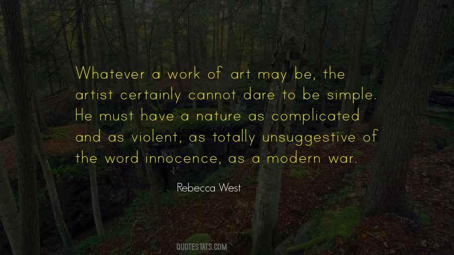 Quotes About Nature And War #1556224