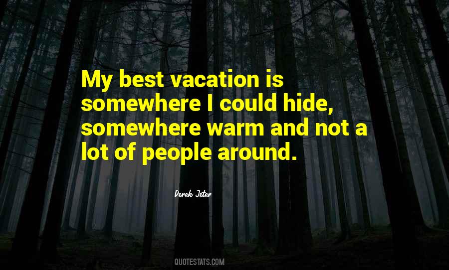 Best Vacation Quotes #1013791