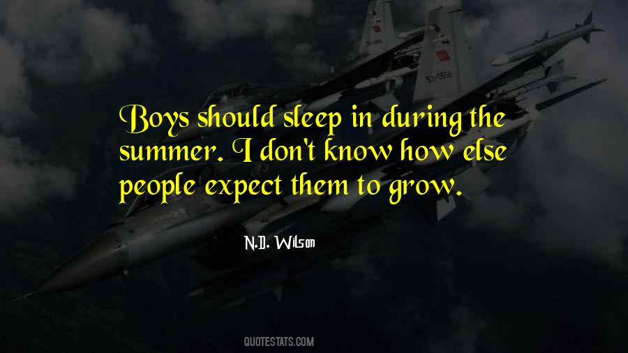 Sleep In Quotes #1199986