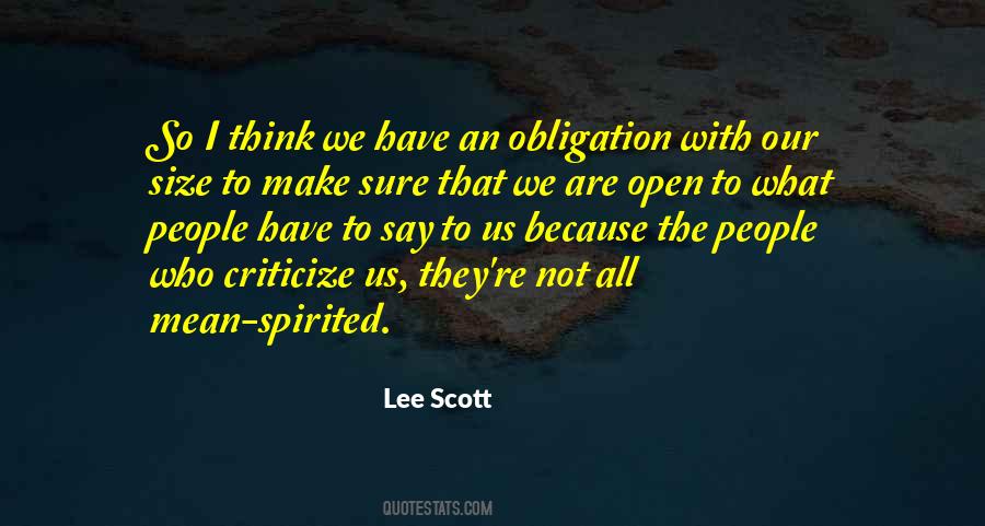 People That Criticize Quotes #594981