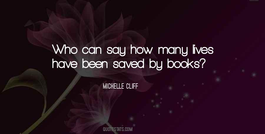 Quotes About Saved Lives #1529701