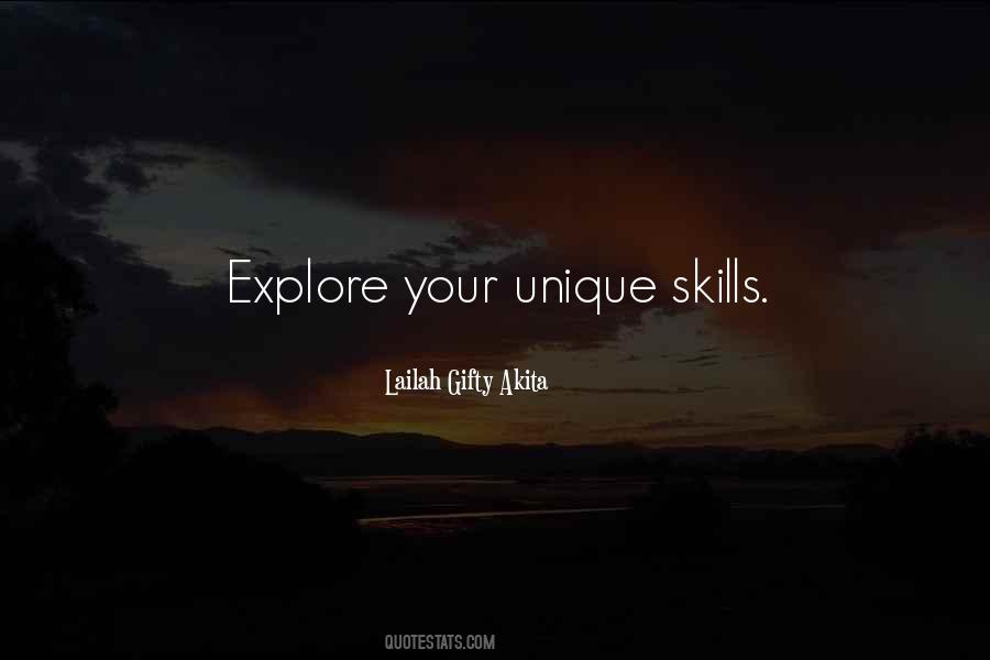 Quotes About Your Skills #74170