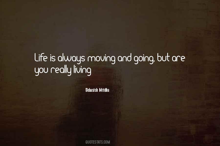 Always Moving Quotes #537700